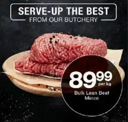 Checkers Bulk Lean Beef Mince offer