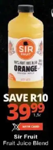 Checkers Sir Fruit Fruit Juice Blend offer