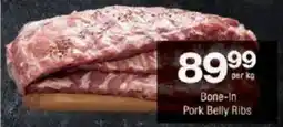Checkers Bone-In Pork Belly Ribs offer