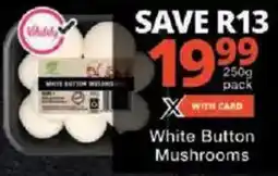 White Button Mushrooms