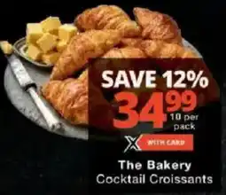 Checkers The Bakery Cocktail Croissants offer