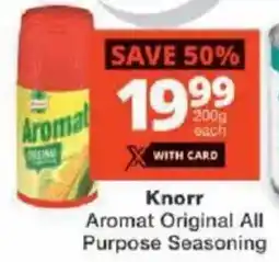 Checkers Knorr Aromat Original All Purpose Seasoning offer