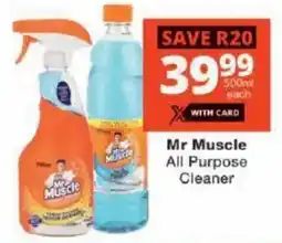 Mr Muscle All Purpose Cleaner
