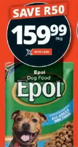 Checkers Epol Dog Food offer