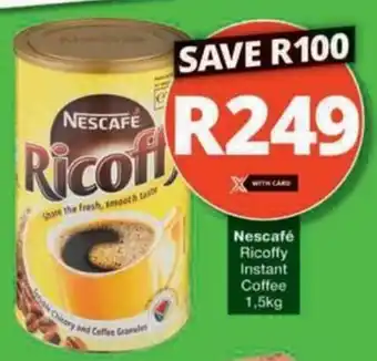 Checkers Hyper Nescafé Ricoffy Instant Coffee offer