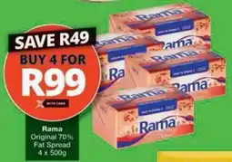 Checkers Hyper Rama Original 70% Fat Spread offer