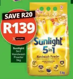 Checkers Hyper Sunlight 5in1 Handwash Powder offer