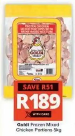 Checkers Hyper Goldi Frozen Mixed Chicken Portions offer
