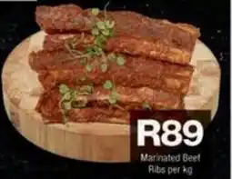 Checkers Hyper Marinated Beet Ribs offer