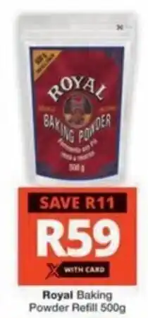 Checkers Hyper Royal Baking Powder Refill offer
