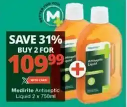 Checkers Hyper Medirite Antiseptic Liquid offer