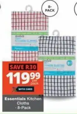 Checkers Hyper Essentials Kitchen Cloths offer