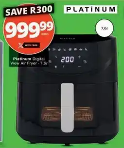 Checkers Hyper Platinum Digital View Air Fryer offer