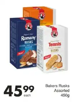 Save Bakers Rusks Assorted offer