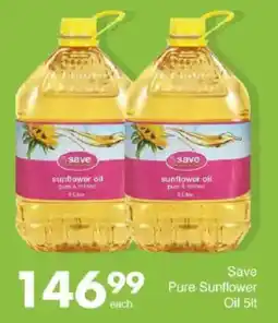 Save Save Pure Sunflower Oil offer