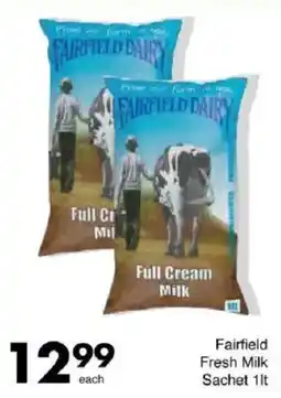 Save Fairfield Fresh Milk Sachet offer