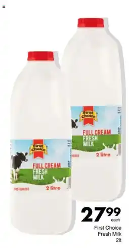 Save First Choice Fresh Milk offer