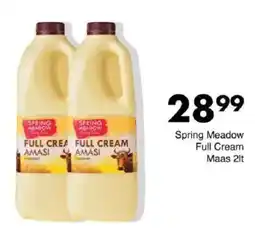 Save Spring Meadow Full Cream Maas offer