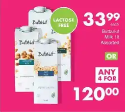 Save Buttanut Milk Assorted offer
