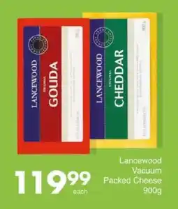 Save Lancewood Vacuum Packed Cheese offer