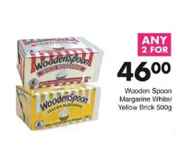 Save Wooden Spoon Margarine White/ Yellow Brick offer