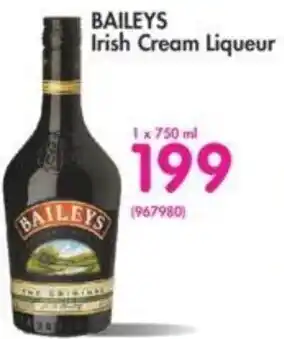 Baileys Irish Cream Liqueur 750ml