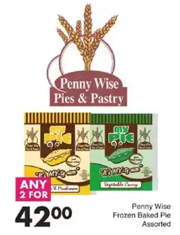 Save Penny Wise Frozen Baked Pie Assorted offer