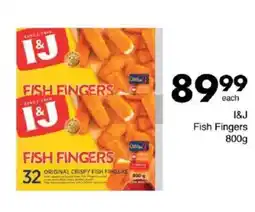 Save I&J Fish Fingers offer