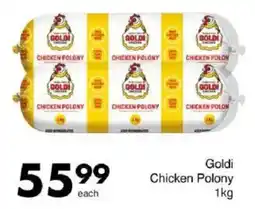 Save Goldi Chicken Polony offer