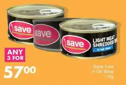 Save Save Tuna In Oil/ Brine offer