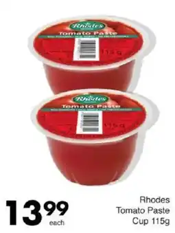 Save Rhodes Tomato Paste Cup offer
