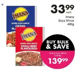 Save Imana Soya Mince offer