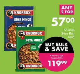 Save Knorrox Soya Bag offer