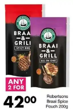 Save Robertsons Braai Spice Pouch offer