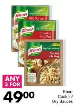 Save Knorr Cook In/ Dry Sauces offer
