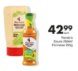 Save Nando's Sauce/ Perinaise offer