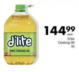 Save D'lite Cooking Oil offer