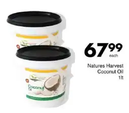 Save Natures Harvest Coconut Oil offer
