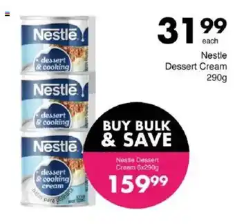 Save Nestle Dessert Cream offer