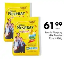 Save Nestle Nespray Milk Powder Pouch offer