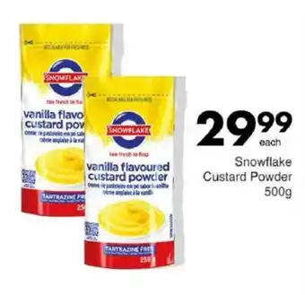 Save Snowflake Custard Powder offer