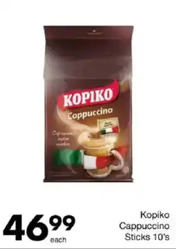 Save Kopiko Cappuccino Sticks offer