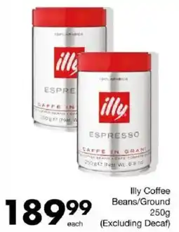 Save Illy Coffee Beans/ Ground offer