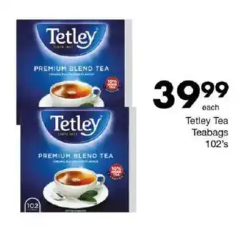 Save Tetley Tea Teabags offer