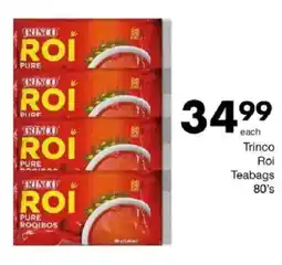 Save Trinco Roi Teabags offer