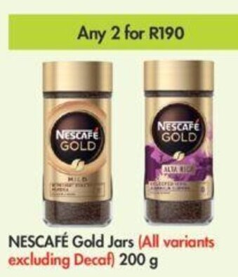 Nescafé Gold Jars 200g