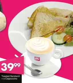 Save Hyper Toasted Sandwich + a Cappuccino offer