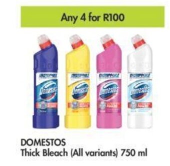 Makro Domestos Thick Bleach 750ml offer