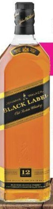 Makro Johnnie Walker Black Label Scotch Whisky 1L offer