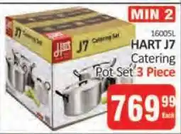 KitKat Cash and Carry HART J7 Catering Pot Set 3 Piece offer